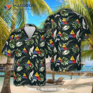 Us Army Armor Forces Ww2 1st Armored Corps Hawaiian Shirt