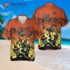 Us Army Boeing Ah-64 Apache Halloween Hawaiian Shirt