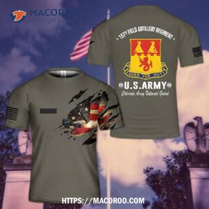 Us Army M142 Himars 157th Field Artillery Regiment Of Colorado National Guard 3D T-shirt