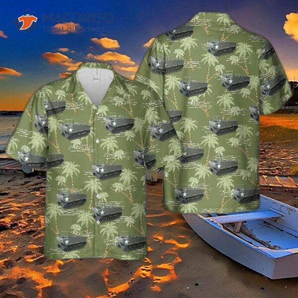 Us Army M29 Weasel Hawaiian Shirt