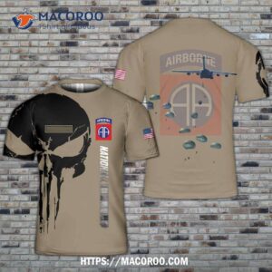 Us Army National Airborne Day, 82nd Division 3D T-Shirt