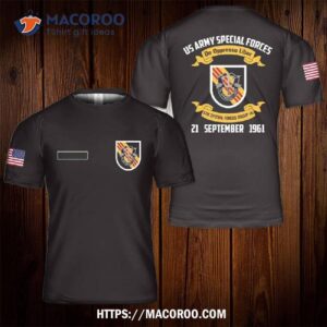 Us Army Special Forces 5th Group (airborne) (5th Sfg (a)) 3D T-Shirt