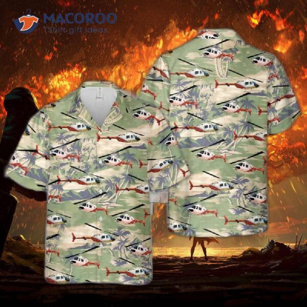 Us Army Th-67 Creek Hawaiian Shirt