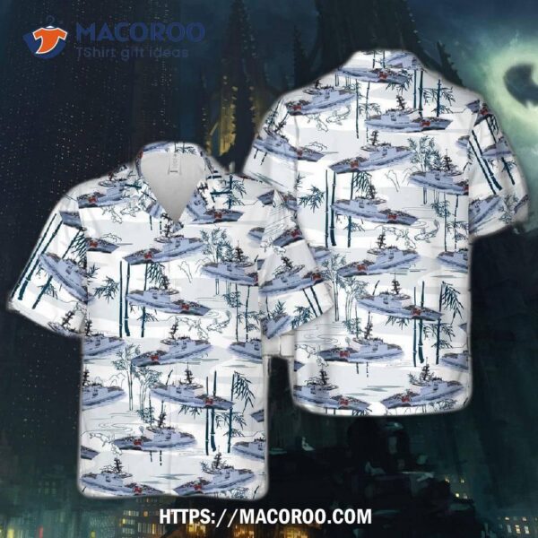 Us Coast Guard Uscgc Stratton Hawaiian Shirt