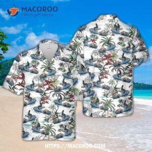 Us Coast Guard Uscgc Waesche (wmsl-751) Hawaiian Shirt