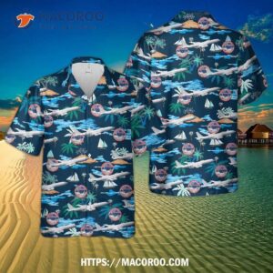 Us Navy Airborne Launch Control System (alcs) E-6b Mercury Hawaiian Shirt