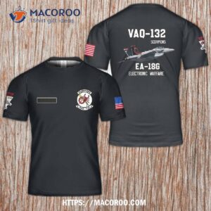 Us Navy Ea-18g Of Vaq-132 “scorpions” 3D T-Shirt