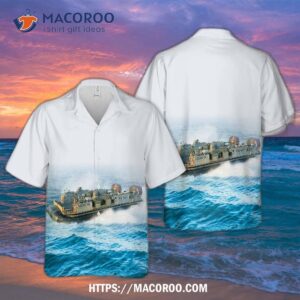 Us Navy Landing Craft Air Cushion Lcac-30 Hawaiian Shirt