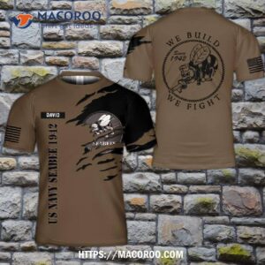 Us Navy Seabee 1942 3D T-Shirt