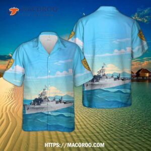 Us Navy Uss Anchorage (lsd-36) Hawaiian Shirt