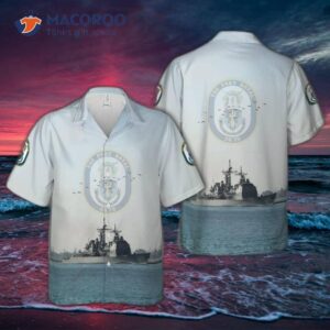 Us Navy Uss Port Royal (cg-73) Ticonderoga-class Guided Missile Cruiser Hawaiian Shirt