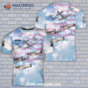 Us The Horsemen Aerobatic Team 3D T-Shirt