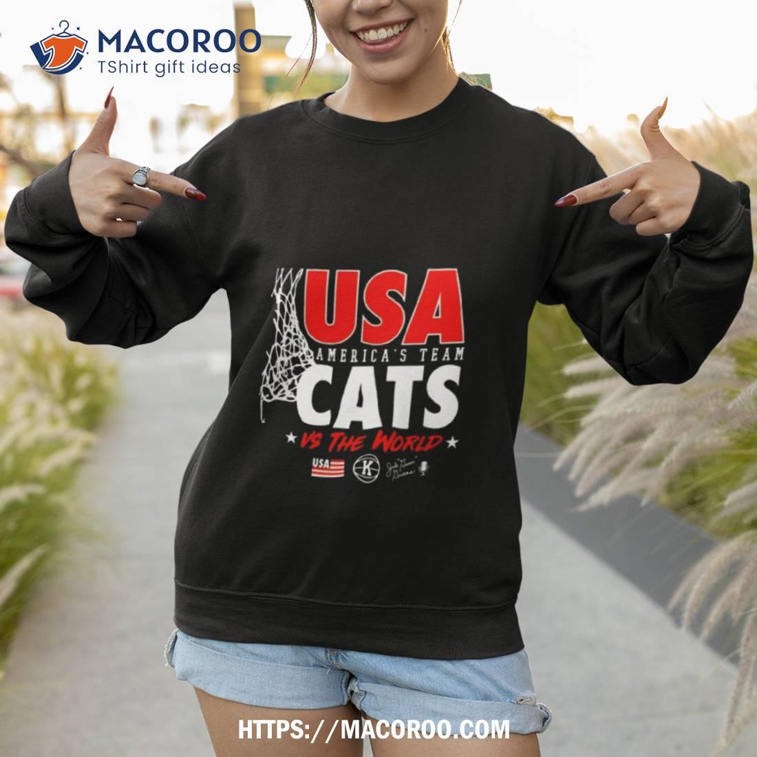 Usa America’s Team Cats Vs The World Shirt Usa America’s Team Cats Vs The World Shirt