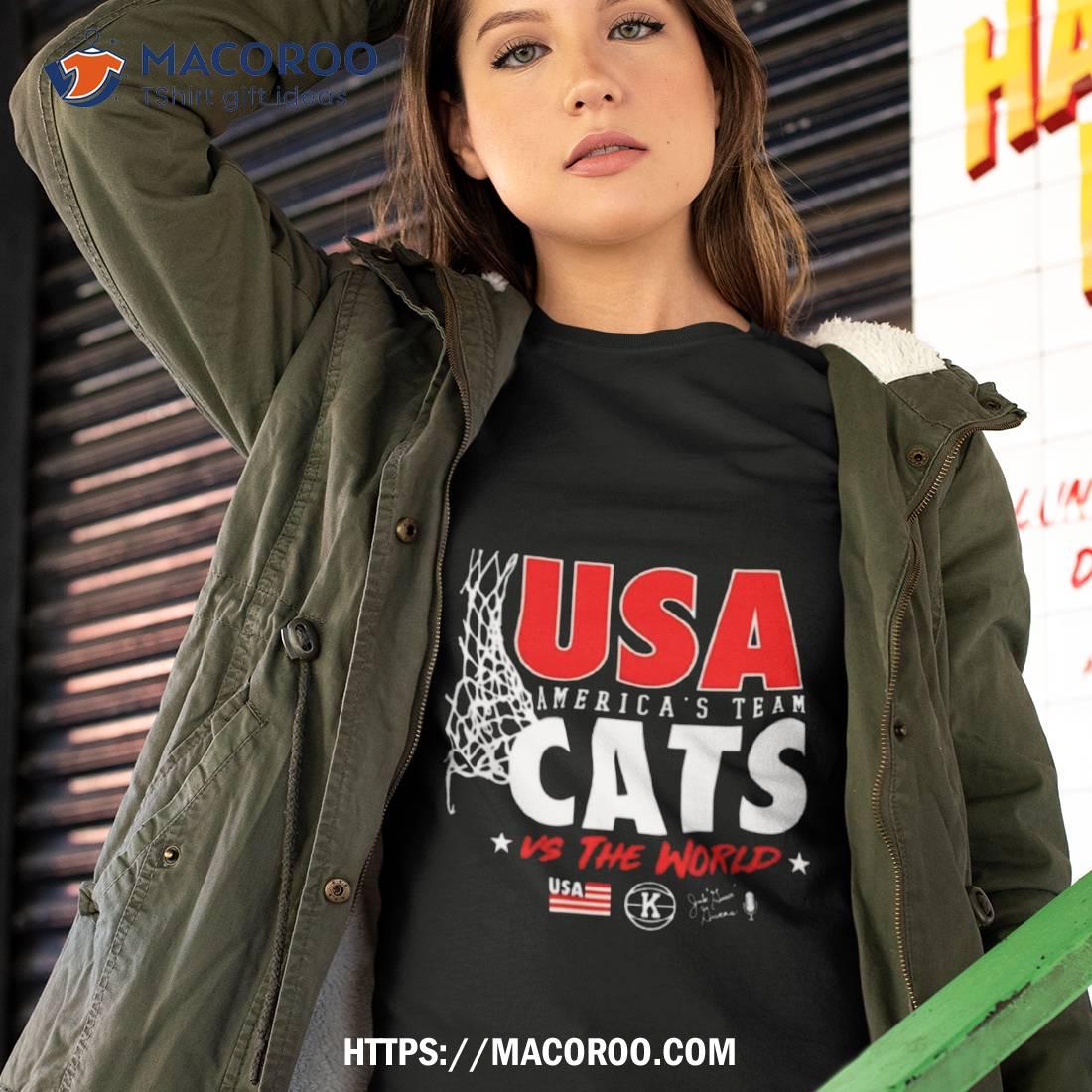 Usa America’s Team Cats Vs The World Shirt Usa America’s Team Cats Vs The World Shirt