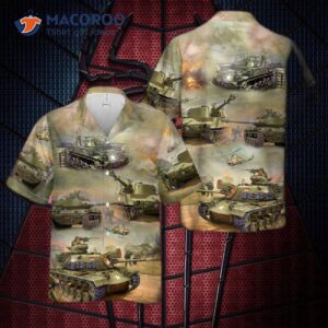 Usa Vietnam War Tank Hawaiian Shirt