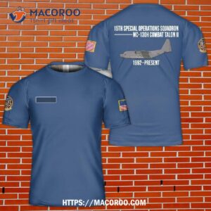 Usaf 15th Special Operations Squadron Mc-130h Combat Talon Ii 3D T-Shirt