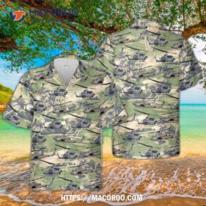 Usmc Ah-1 Super Cobra Hawaiian Shirt