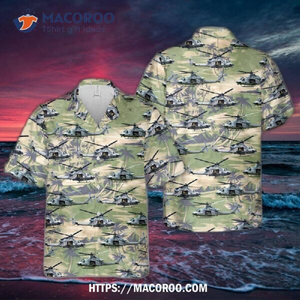 Usmc Uh-1y Venom Hawaiian Shirt