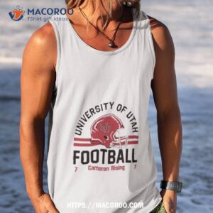 utah utes cameron rising 2023 ncaa football shirt tank top