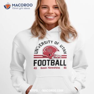 utah utes gavin nawahine 2023 ncaa football shirt hoodie 1