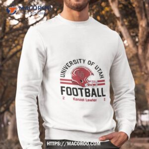 utah utes kenzel lawler 2023 ncaa football shirt sweatshirt
