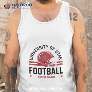 utah utes kenzel lawler 2023 ncaa football shirt tank top