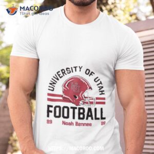 Utah Utes Noah Bennee 2023 Ncaa Football Shirt