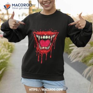 vampire bite amp kiss halloween 2023 shirt sweatshirt 1