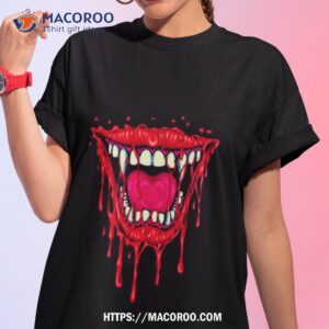 Vampire Bite & Kiss Halloween 2023 Shirt