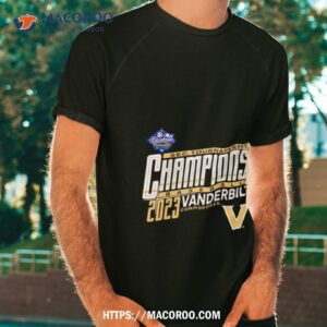 Vanderbilt Commodores 2023 Sec Baseball Conference Tournament Champions Shirt