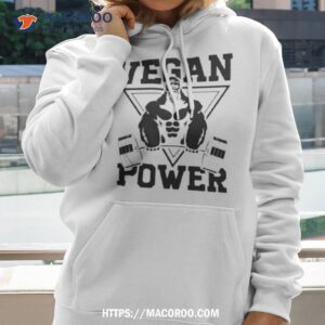 Vegan Power Workout Muscle Gorilla Bodybuilding Shirt