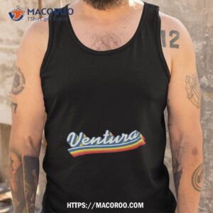 ventura retro rainbow shirt tank top