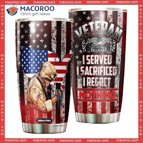 Veteran I Served Stainless Steel Tumbler