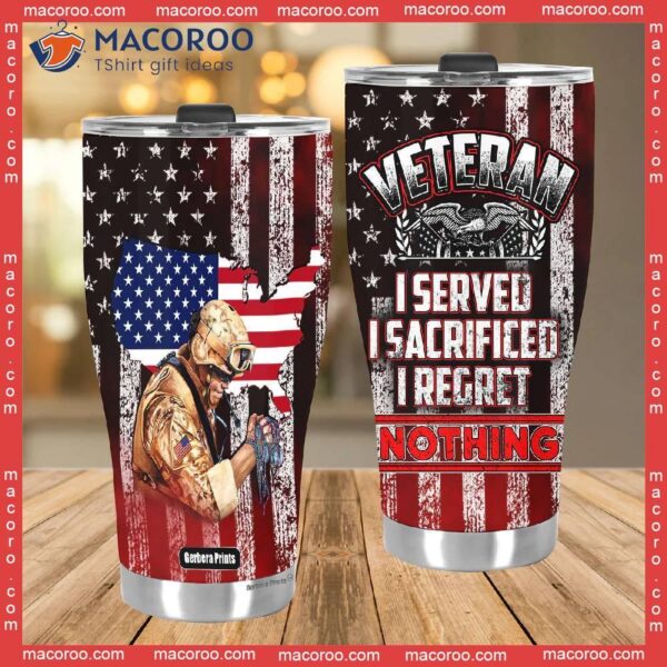 Veteran I Served Stainless Steel Tumbler