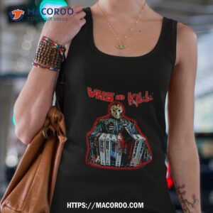 vhs and kill jason halloween shirt tank top 4