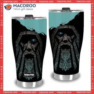 viking odin wotan special blue stainless steel tumbler 2