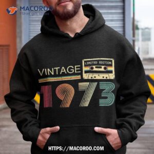 Vintage 1973 T Shirts For 50th Birthday Gifts Husband Brother Friends Dad Tshirt, Unique Gift Ideas For Dad