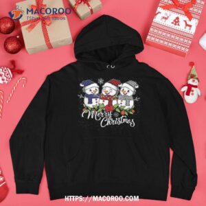 vintage christmas snowman snow buffalo plaid snowflakes shirt snowman gifts for christmas hoodie