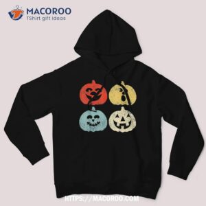 Vintage Halloween Pumpkin , Kids, Funny Retro Gift Shirt