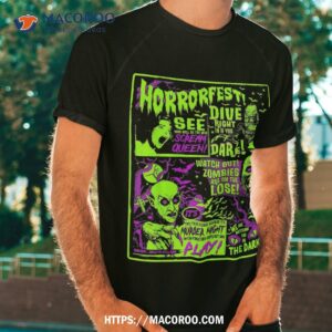 Vintage Horrorfest Halloween Movie Poster Old Time Horror Shirt, Halloween Balloon Bouquets