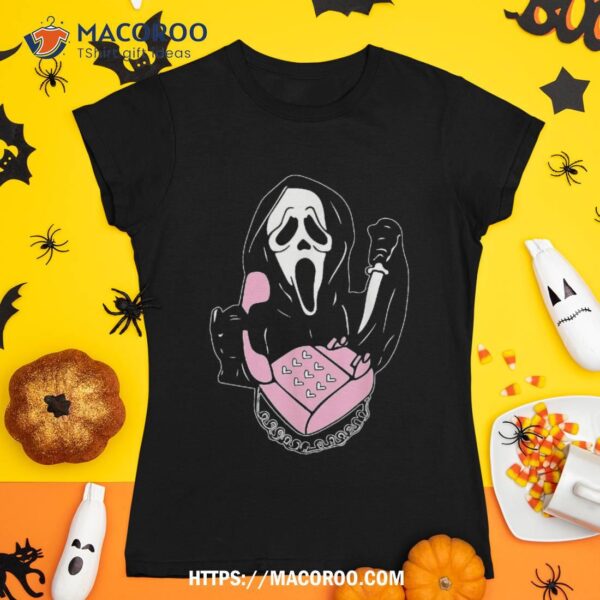 Vintage Horrorfest Halloween Movies Classic Ghost And Horror Shirt, Skull Pumpkin