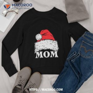 vintage mom christmas santa hat family matching xmas holiday mothers shirt gifts to give mom for christmas sweatshirt