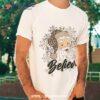 Vintage Snow And Santa Claus Merry Christmas Believe Christ Shirt, Christmas Santa Claus