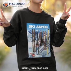 vintage style ski aspen travel shirt sweatshirt 2