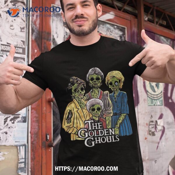 Vintage The Golden Ghouls Funny Gift For Halloween Shirt, Halloween 5 Mask