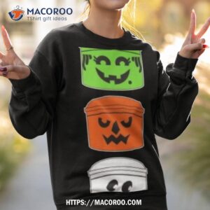 vintage trick or treat buckets shirt sweatshirt 2