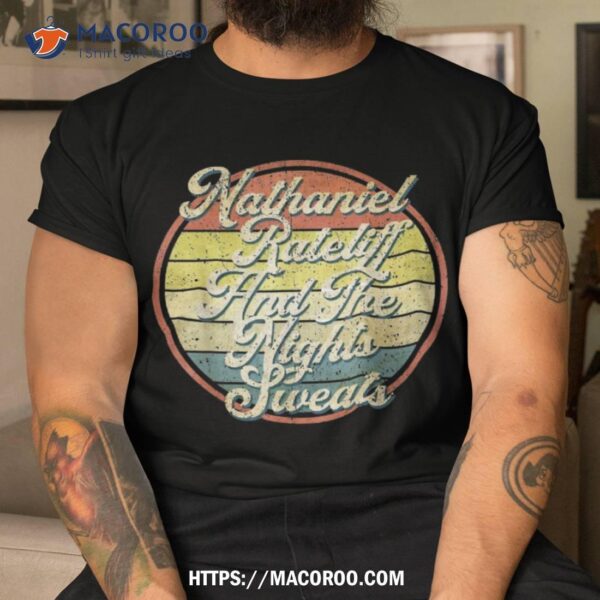 Vintage Vibes Nathanielrate Retro Shirt, First Time Dad Gifts