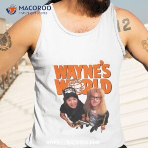 vintage waynes world comedy shirt tank top 3