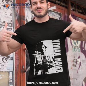 Vivian Maier Designs White Shirt