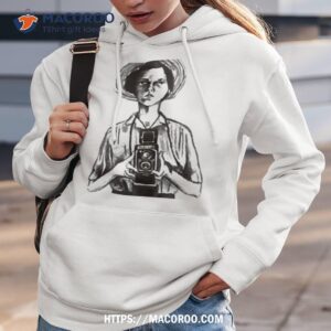 vivian maier sand the camera shirt hoodie 3